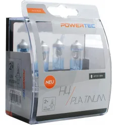 Coffret de 2 ampoules H4 9003 platinium