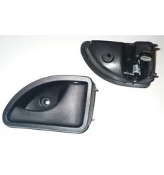 Poignée de porte droite pour Renault Twingo Kangoo Noir
