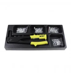 Module de riveteuse avec rivets pour servante d'outils