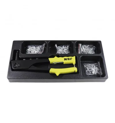 Module de riveteuse avec rivets pour servante d'outils