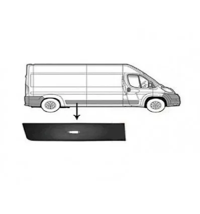 Jumper Ducato Boxer right side protection strip