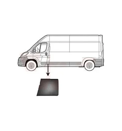 Left side protection strip Jumper Ducato Boxer
