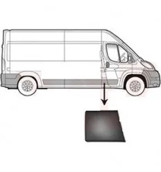 Baguette de protection latérale droite Jumper Ducato pour Peugeot Boxer