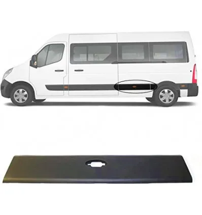 Baguette de protection latérale droite ou gauche pour Renault Master Nissan NV400 Opel Movano