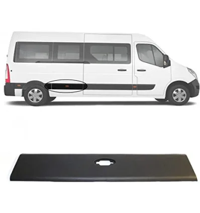 Baguette de protection latérale droite ou gauche pour Renault Master Nissan NV400 Opel Movano