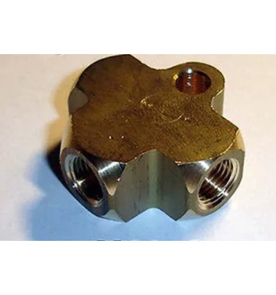 3 Way Hydraulic Hose Connector Adapter