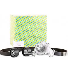 Kit distribution avec pompe à eau pour Citroën Ford Mazda Peugeot Volvo 1.6 Hdi TdCi MZ CD Dpf FAP