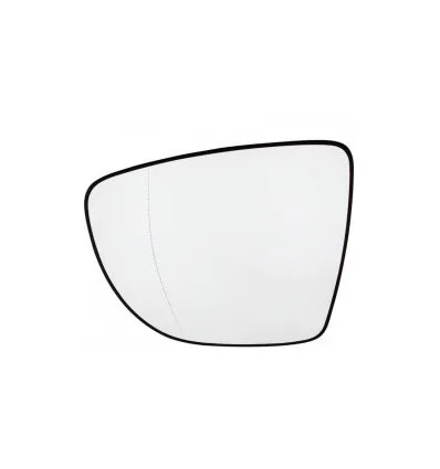 Glace de rétroviseur gauche pour Renault Twingo