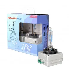 2 ampoules Xénon D3S D3R 5000k Blanc