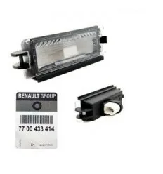 Lampe d'éclairage pour feu de plaque d'immatriculation Dacia