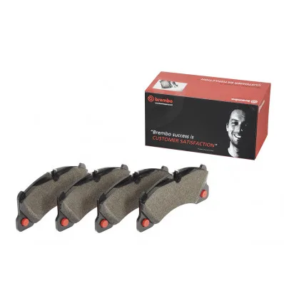 Jeu de 4 plaquettes de frein Brembo