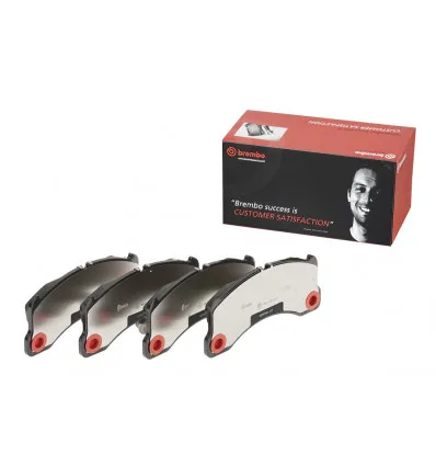 Jeu de 4 plaquettes de frein Brembo