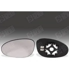 Glace de rétroviseur avec support D CH pour Renault Espace 98-02