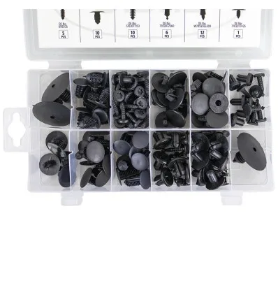 Coffret de 109 clips pour tapisserie Renault Dacia