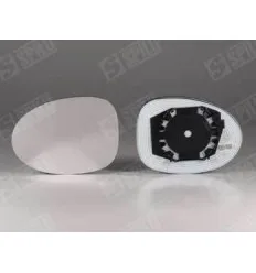 Glace de rétroviseur droit + support dégivrant Renault Twingo