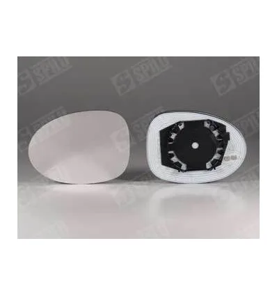 Right mirror glass + Renault Twingo defrosting support