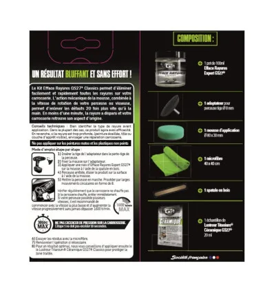 Scratch Remover Restoration Kit GS27