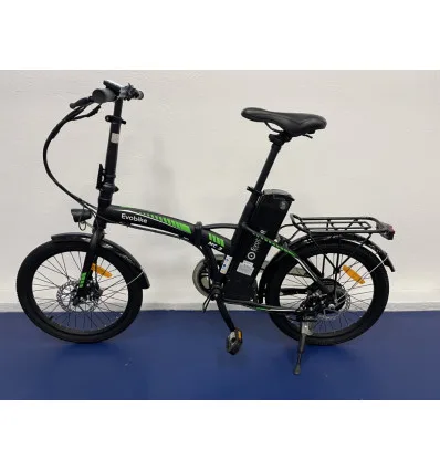 Vélo électrique pliable noir DUBLIN Evobike 36V 7.5AH 270 Wh
