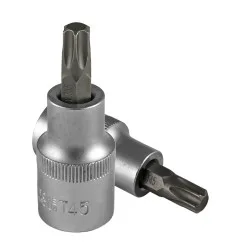 Douille 6 pans Torx 1/2" 6 pans Torx pointe t25 55mml