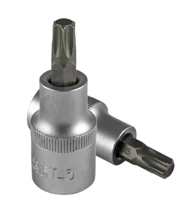 Torx socket 1/2" 6-lobe Torx point T50 55mm