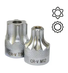 12-point 1/2" tamper-proof tip M18