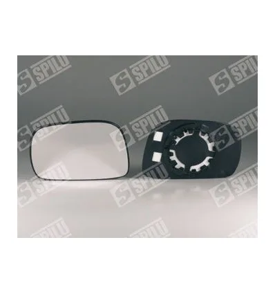 Mirror glass Right with support Opel Agila
