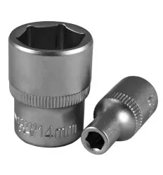 Douille 1/4" 6 pans 12mm