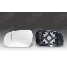 Glace de rétroviseur Droit avec support dégivrant VW Fox