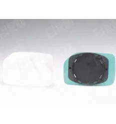 Glace de rétroviseur gauche avec support Peugeot 106
