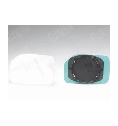 Left mirror glass with support Peugeot 106