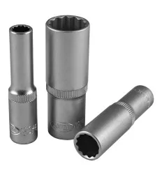 Douille 1/4" - 50mm - 12 pans XZN douille de 12mm