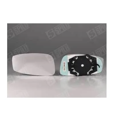 Left mirror glass + heated support Fiat Idea, Stilo, Musa