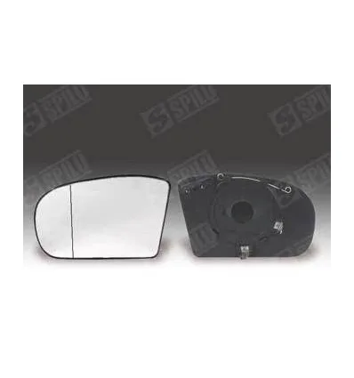 Glace de rétroviseur droit + support dégivrant Mercedes C W203