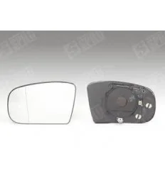 Left mirror glass + heated support Mercedes S W220
