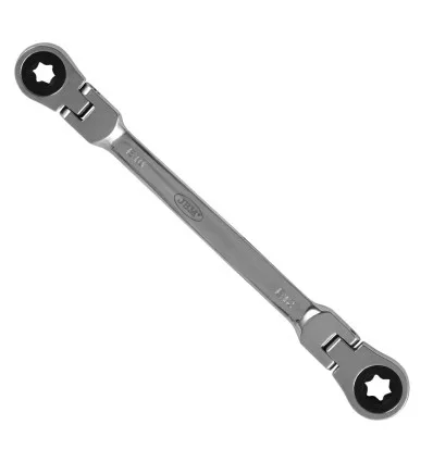 Clés 6 pans Torx combinées articulées e6xe8