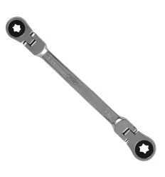 Chiavi a stella Torx combinate snodate e20xe24