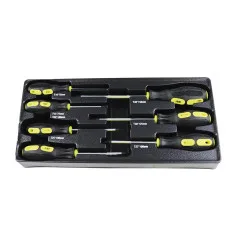 Module 7 tournevis 6 pans Torx pour servante d'outils