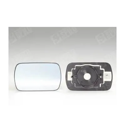Left mirror glass + heated support Alfa Romeo 164
