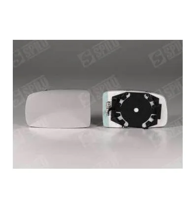 Left mirror glass + Fiat Panda heated support