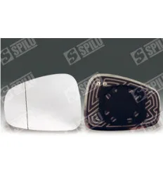 Glace de rétroviseur droit avec support dégivrant pour Alfa Romeo 159