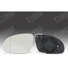 Glace de rétro gauche + support dég VW Sharan, Golf 5, Passat 5
