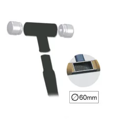 Replacement nylon tips for nylon mallet ø60mm