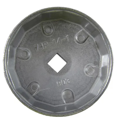 Cloche d'extraction pour filtre à huile 74x14mm