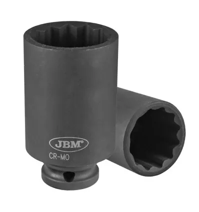 Impact socket 12-point XZN 1/2" 34mm
