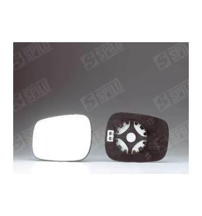Glace de rétroviseur bombée gauche ou droit avec support dégivrant pour Renault Kangoo