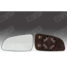 Glace de rétro gauche + support dégivrant Opel Astra H