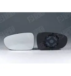 Glace de rétroviseur droit avec support dégivrant pour Ford Galaxy Alhambra Sharan