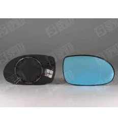 Glace de rétro bleu droit + support dégivrant Citroen C5