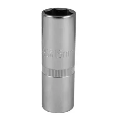 Douilles pour bougie d'allumage chromée 16mm