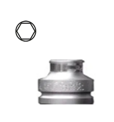 Broca 6 pans Torx t70 1/2" cromato